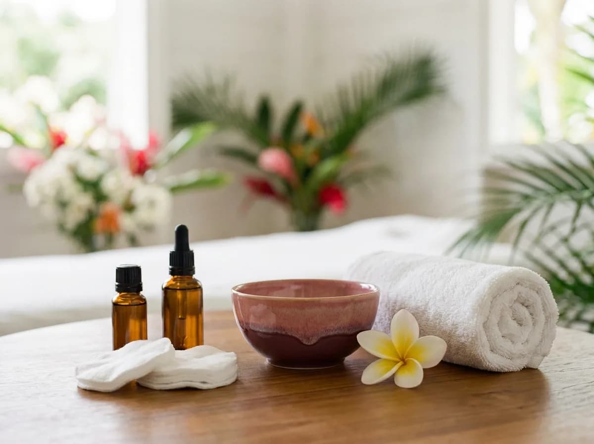 Produits apaisants préparés pour un soin vajacial